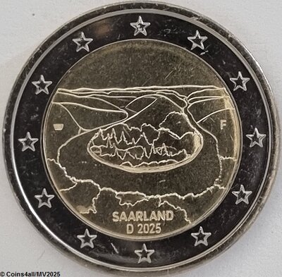 Duitsland 2 Euro 2025 