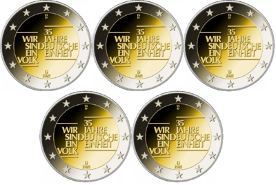 Duitsland 2 Euro 2025 