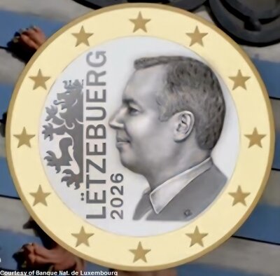 Luxemburg 1 Euro Jaartal te selecteren