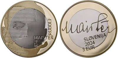 Slovenië 3 Euro 2024 