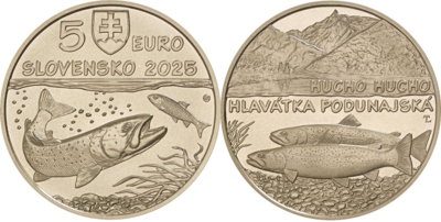 Slowakije 5 euromunt 2025 