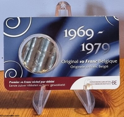 België Numismatische coincard 2025 