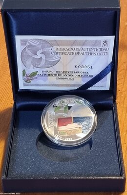 Spanje 10 Euro 2025 