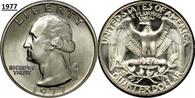 25 Cent 1977, P, Keuze kwaliteit