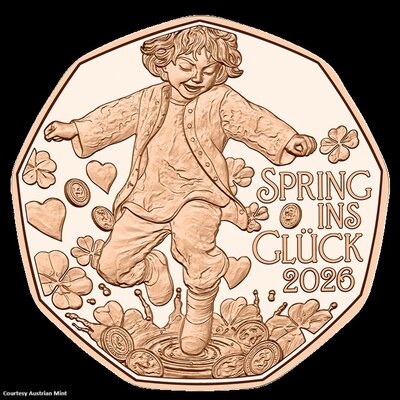 Oostenrijk 5 euro 2026 