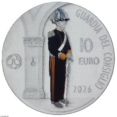 San Marino 10 Euro 2026 
