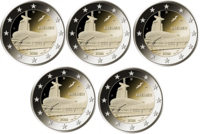 Duitsland 2 Euro 2026 