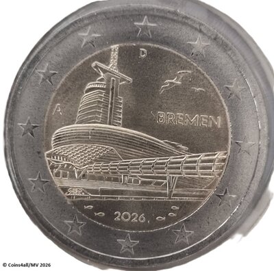 Duitsland 2 Euro 2026 