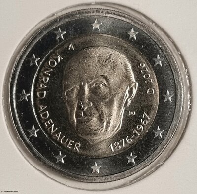 Duitsland 2 Euro 2026 