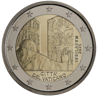 Vaticaanstad 2 euro 2025 