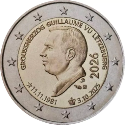 Luxemburg 2 Euro 2026 