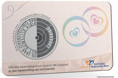 Nederland 5 euro 2026 