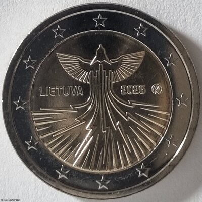 Litouwen 2 Euro 2026 