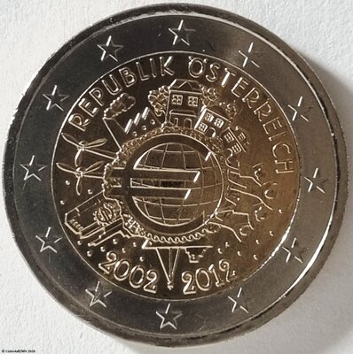 Oostenrijk 2 Euro 2012 