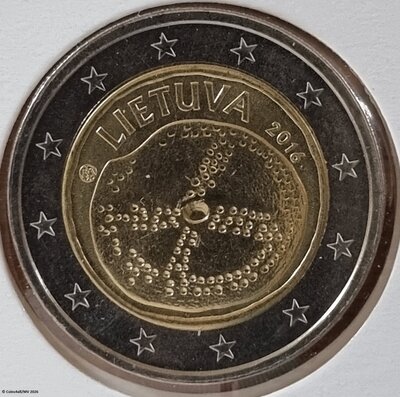 Litouwen 2 euro 2016 