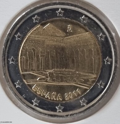 Spanje 2 euro 2011 