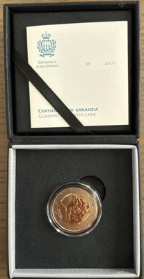 San Marino 2 Euro 2026 