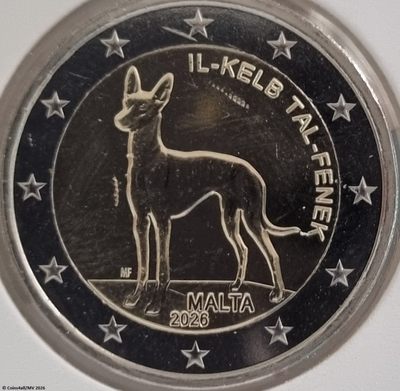 Malta 2 Euro 2026 