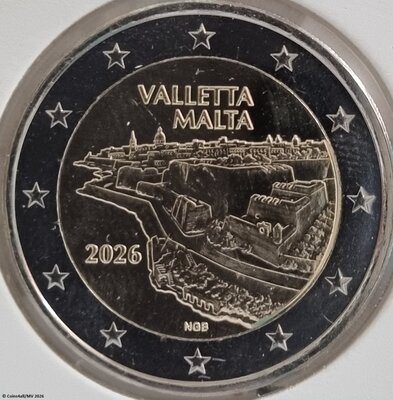 Malta 2 Euro 2026 