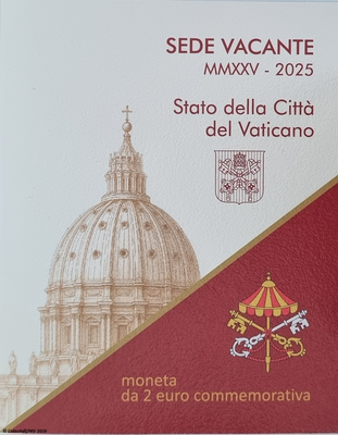 Vaticaanstad 2 euro 2025 