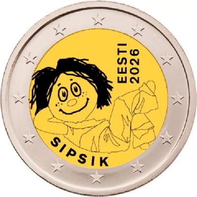 Estland 2 Euro 2026 