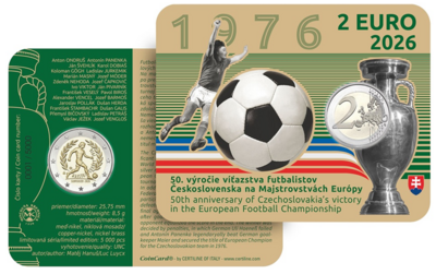 Slowakije 2 Euro 2026 