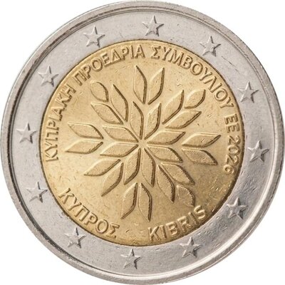 Cyprus 2 Euro 2026 