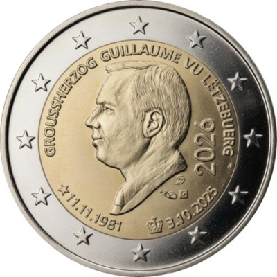 Luxemburg 2 Euro 2026 