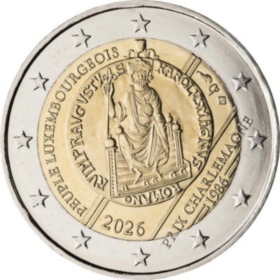 Luxemburg 2 Euro 2026 