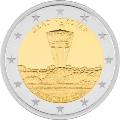 Kroatië 2 Euro 2026 