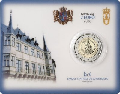 Luxemburg 2 Euro 2026 