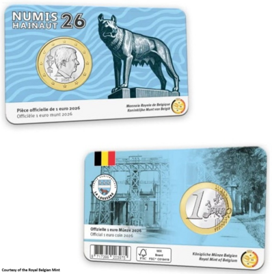 België 1 Euro 2026 