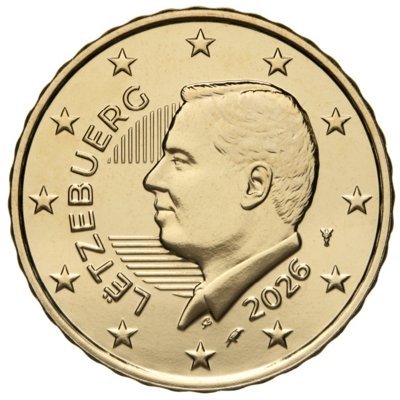Luxemburg 50 Cent Jaartal te selecteren
