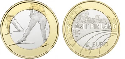 Finland 5 Euro 2016 