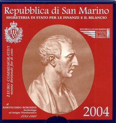 San Marino 2 euro 2004 