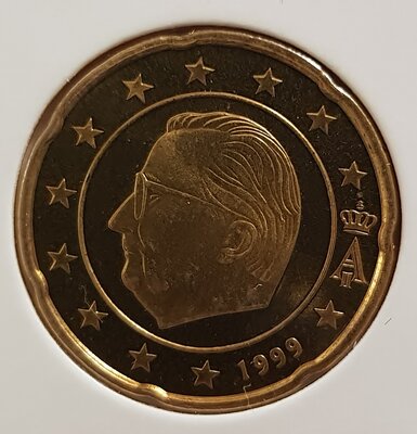 België 20 Cent Jaartal te selecteren