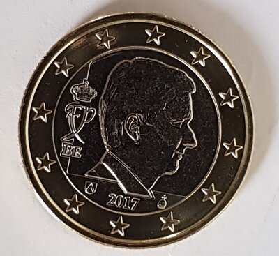 België 1 Euro Jaartal te selecteren Filip