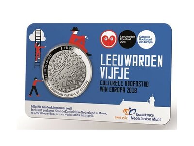 Nederland 5 euro 2018 