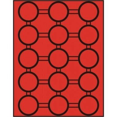 Muntenbox standaard voor 15 capsules van 50 mm Ø.
