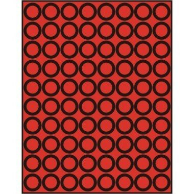 Muntenbox, standaard, 80 ronde vakjes, munten, 23,5 mm, 1 Euro