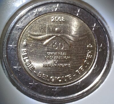 België 2 Euro 2008 