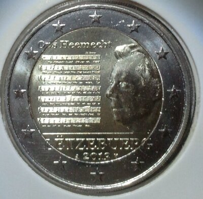 Luxemburg 2 Euro 2013 