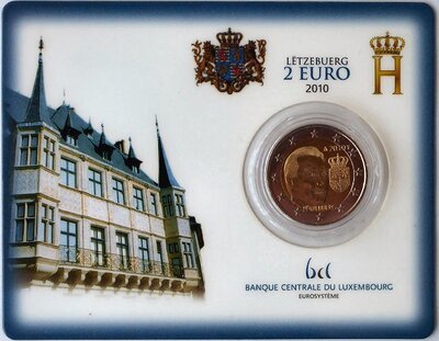 Luxemburg 2 Euro 2010 