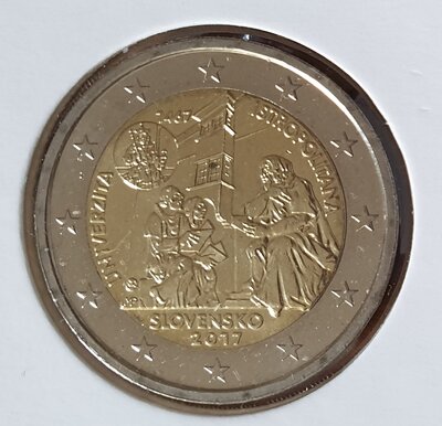 Slowakije 2 euro 2017 