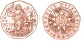 Oostenrijk-5-euro-2019-Levensvreugde-koper